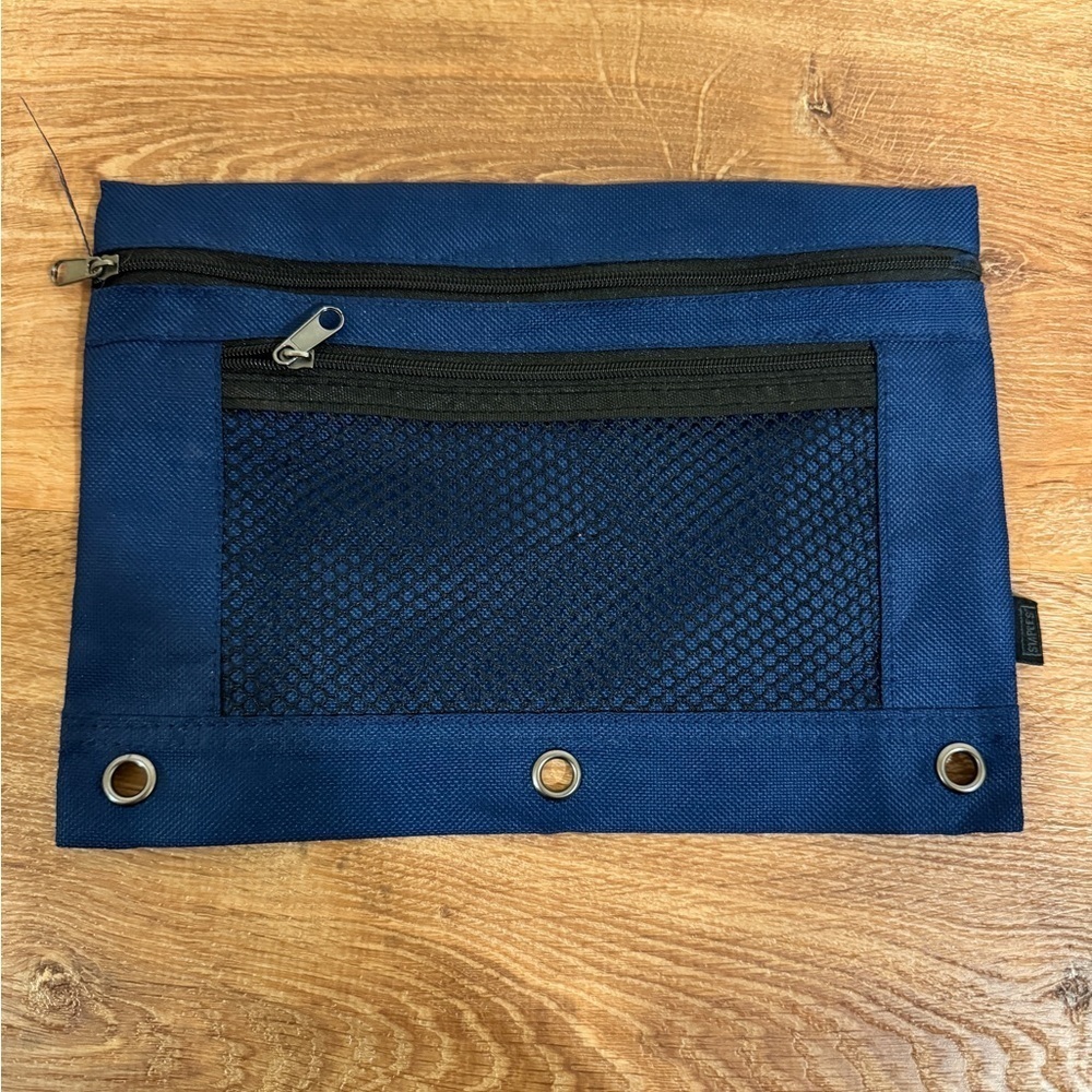 Navy and black pencil case​​​​​